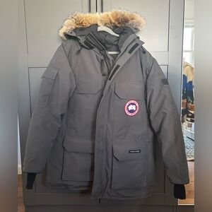 Canada Goose Men’s Expedition Parka Heritage, Graphite (color)
